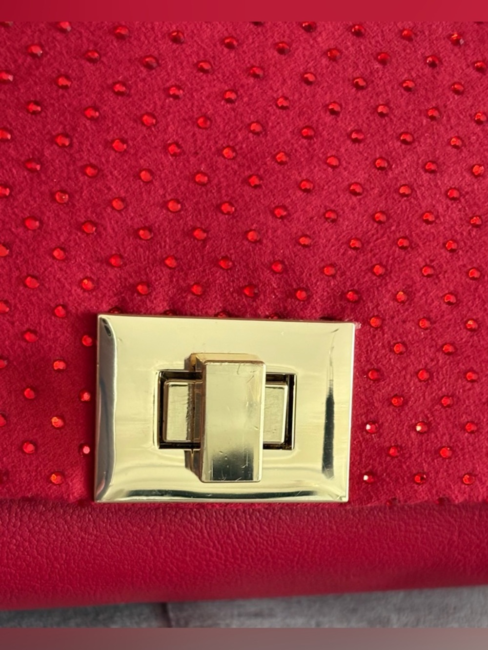 I.N.C. International Concepts Ajae Shoulder Bag Red Pepper - Picture 3 of 11